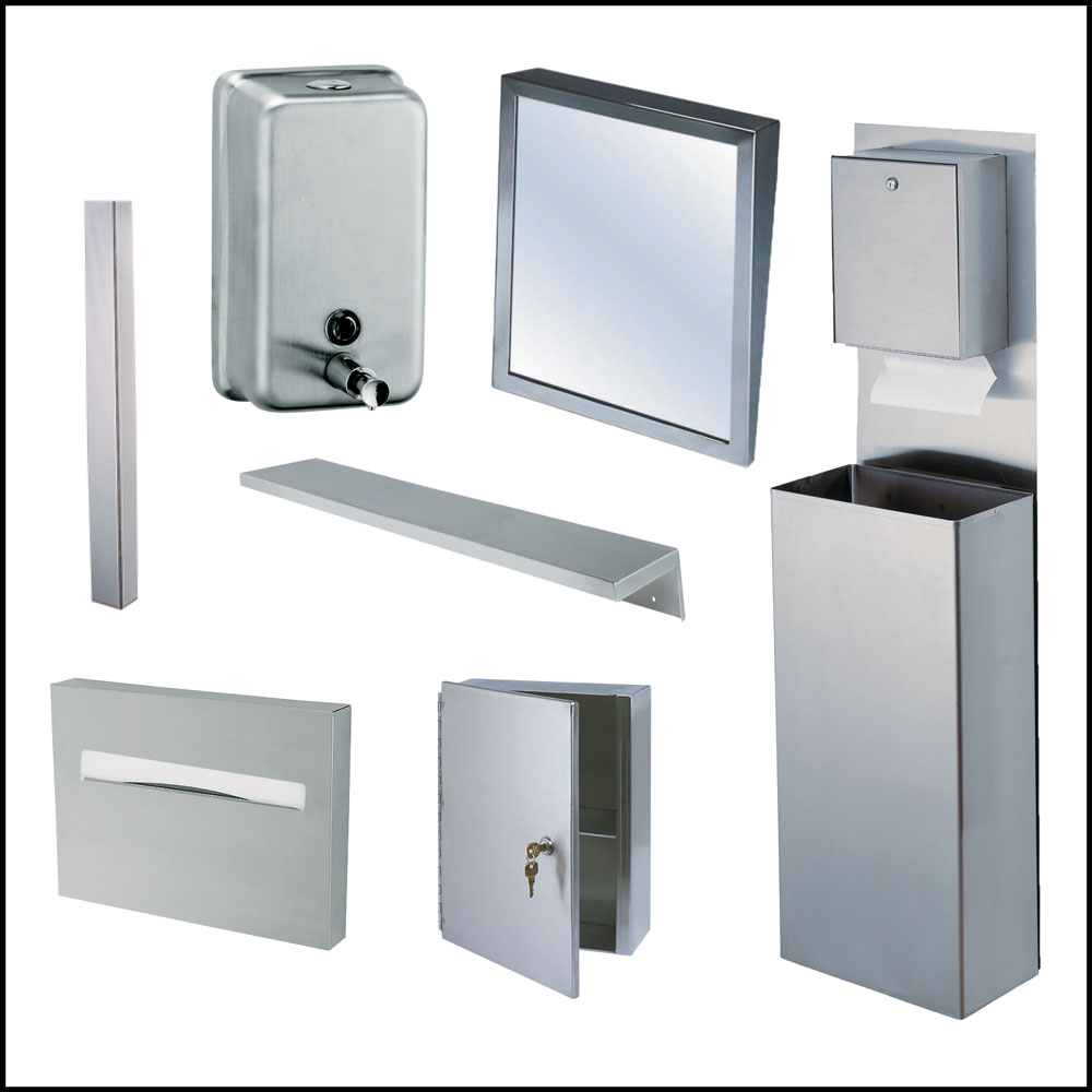 Stainless Bathroom Fixtures